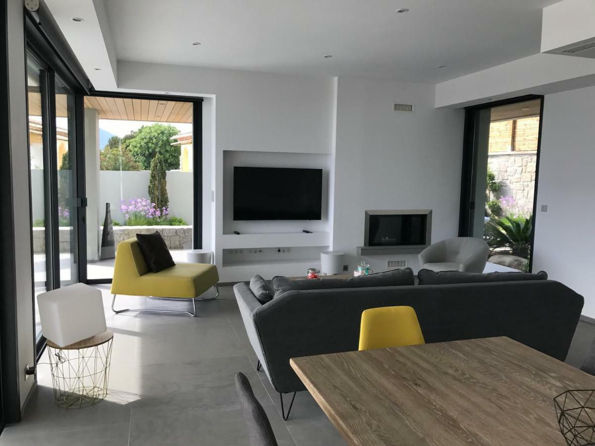 Villa D'Exception, Piscine, Vue Mer, Plage A 100M Ajaccio  Eksteriør billede