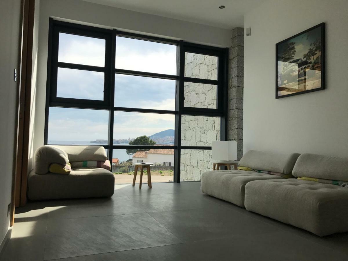 Villa D'Exception, Piscine, Vue Mer, Plage A 100M Ajaccio  Eksteriør billede